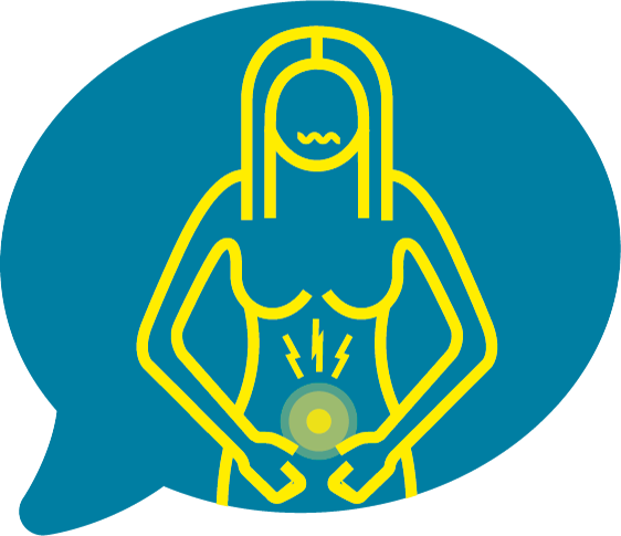 Reduced appetite illustration